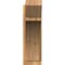 Ekena Millwork Thorton Slat Rough Sawn Outlooker, Western Red Cedar, 8"W x 26"D x 26"H OUT08X26X26THR06RWR - alternate 2